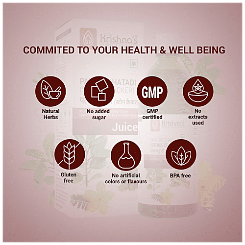 Buy Krishnas Stone Cracker Juice Cleansing Urinary Bladder & Kidney