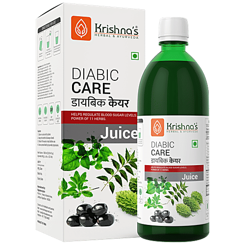 Krishnas Diabic Care Juice - Maintain Sugar Level, 500 ml  