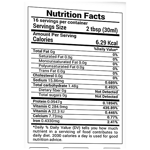 Krishnas Bhumi Amla Juice - Supports Liver, 500 ml  