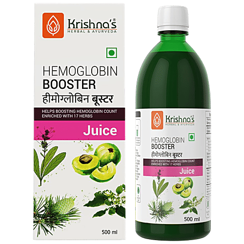 Buy Krishnas Hemoglobin Booster Juice Treats Anemia Online at Best