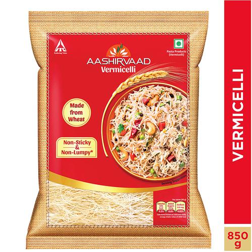 Aashirvaad Vermicelli - Made From Wheat, Non-sticky, Non-lumpy, 850 g  