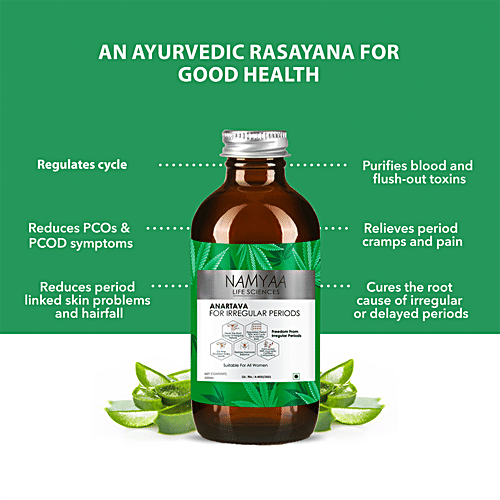 Namyaa Anartava - For Delayed & Irregular Periods, 500 ml  