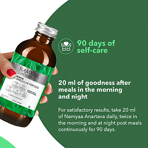 Namyaa Anartava - For Delayed & Irregular Periods, 500 ml  