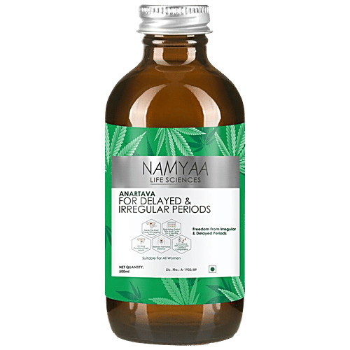 Namyaa Anartava - For Delayed & Irregular Periods, 500 ml  