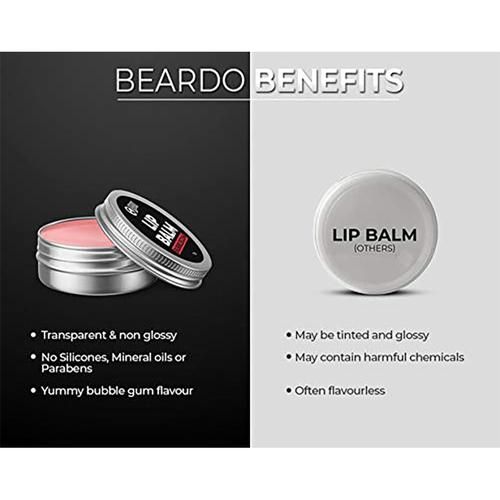 Beardo Bubblegum Lip Balm, For Men, 7 g  