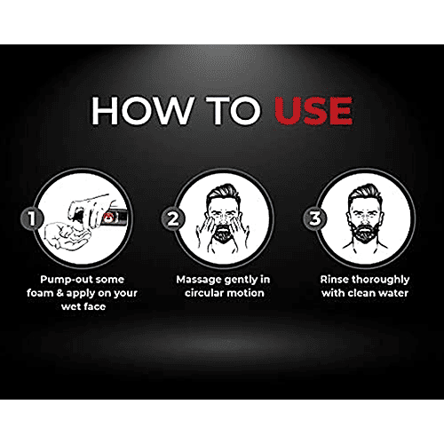 Beardo Vitamin C Power Foam Face Wash - Skin Brightening, 130 ml