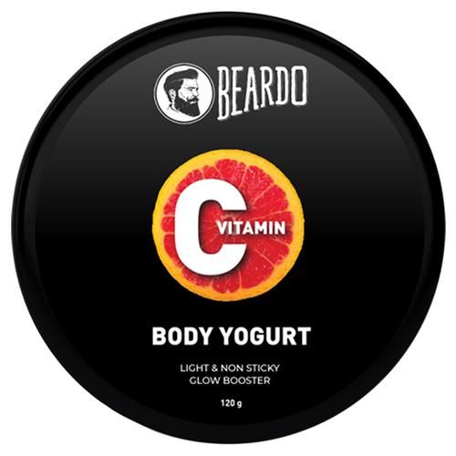 Beardo Vitamin C Body Yogurt - Light & Non Sticky Moisturizer, For Men, 120 g  