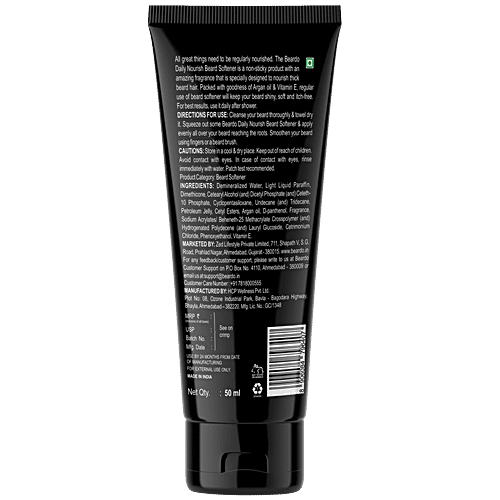 Beardo Beard Softener - Daily Nourish, Itch & Hair Fall Resist, 50 g  
