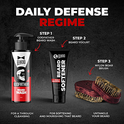 Beardo Beard Softener - Daily Nourish, Itch & Hair Fall Resist, 50 g  