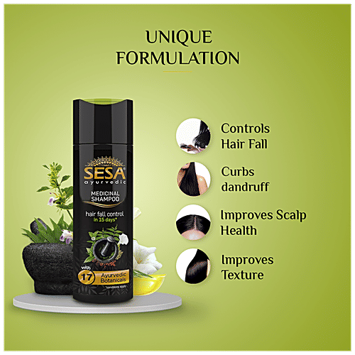 Buy Sesa Ayurvedic Medicinal Shampoo Hair Fall Control In 15 Days