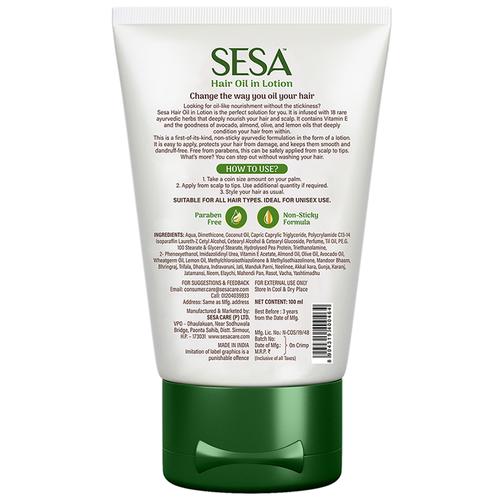 Buy Sesa Hair Oil In Lotion - Non-sticky Formula, With Deep Nourishing  Online at Best Price of Rs 180 - bigbasket