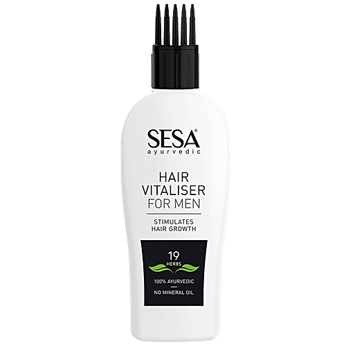 Sesa Ayurvedic Hair Vitaliser - Stimulates Growth, For Men, 100 ml  