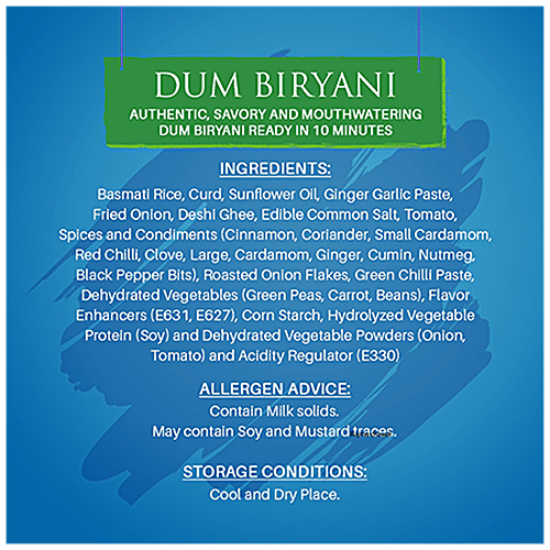 Daawat Cuppa Rice Dum Biryani - Ready In 10 Minutes, 87 g