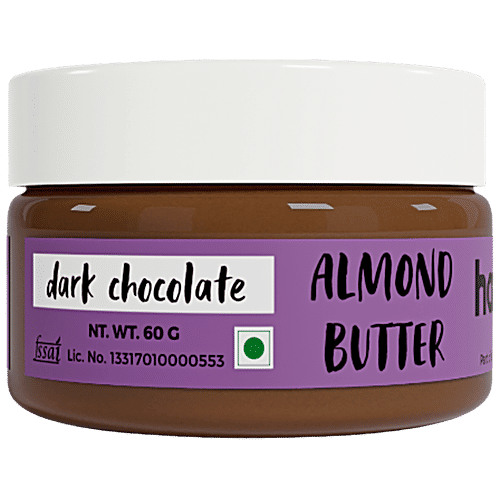Buy Happy Jars Almond Butter Dark Chocolate Online at Best Price of