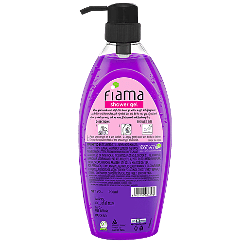 Buy Fiama Shower Gel With Skin Conditioners, Blackcurrant & Bearberry