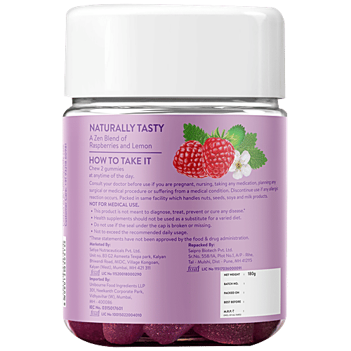 Buy PLIX Olena Goodbye PMS Plant Based Gummies For Acne, Mood Swings