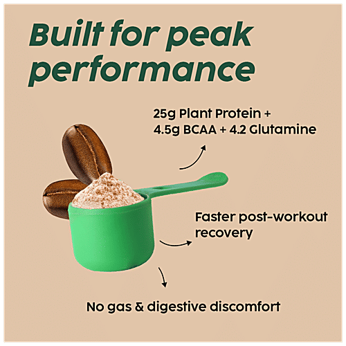 Plix Sport Strength Plant Protein Powder - Boosts Immunity Levels, Raw Chocolate, 1 kg