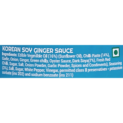 Moi Soi Korean Soy Ginger Sauce, 175 g Used As Spread, Marinade, Dip & For Making Chinese, Asian, Thai & Stir Fry Dishes, Vegan