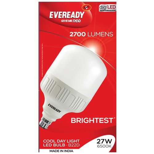 Buy Eveready LED Bulb - 27 Watt, Cool Day Light, Base B22 Online at Best  Price of Rs 599 - bigbasket