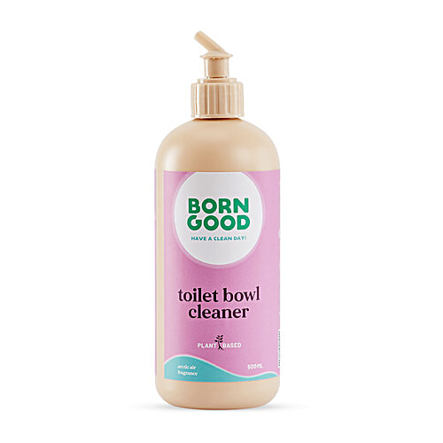 Born Good Plant Based Liquid Toilet Bowl Cleaner | Skin Safe, 500 ml Bottle
