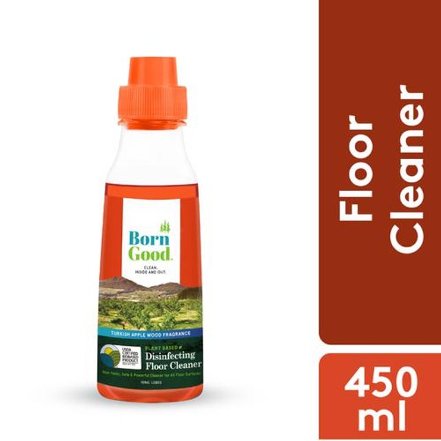 Buy Born Good Plant Based Disinfecting Floor Cleaner Turkish Apple