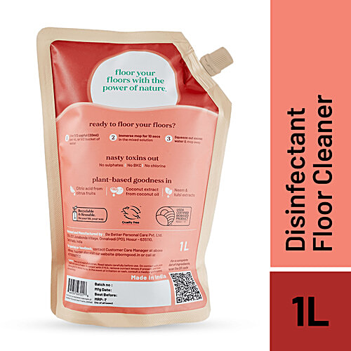 Buy Born Good Plant Based Disinfecting Liquid Floor/Surface Cleaner