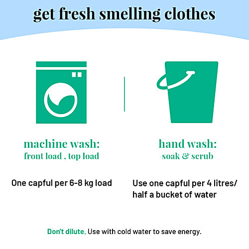 Born Good Plant Based Fabric Conditioner/Softener | Baby Safe, 1 L Bottle 