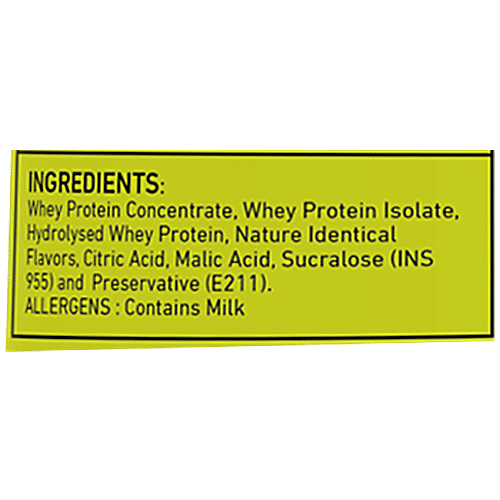 Bigmuscles Nutrition Frotein - Refreshing Hydrolysed Isolate Whey 26g Protein, Guava), 1 kg (30 Servings) 