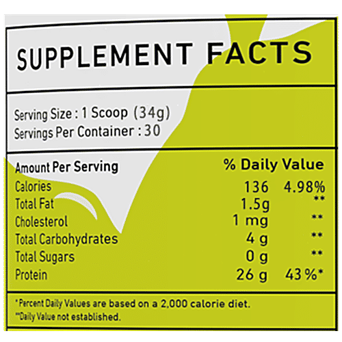 Bigmuscles Nutrition Frotein - Refreshing Hydrolysed Isolate Whey 26g Protein, Guava), 1 kg (30 Servings) 