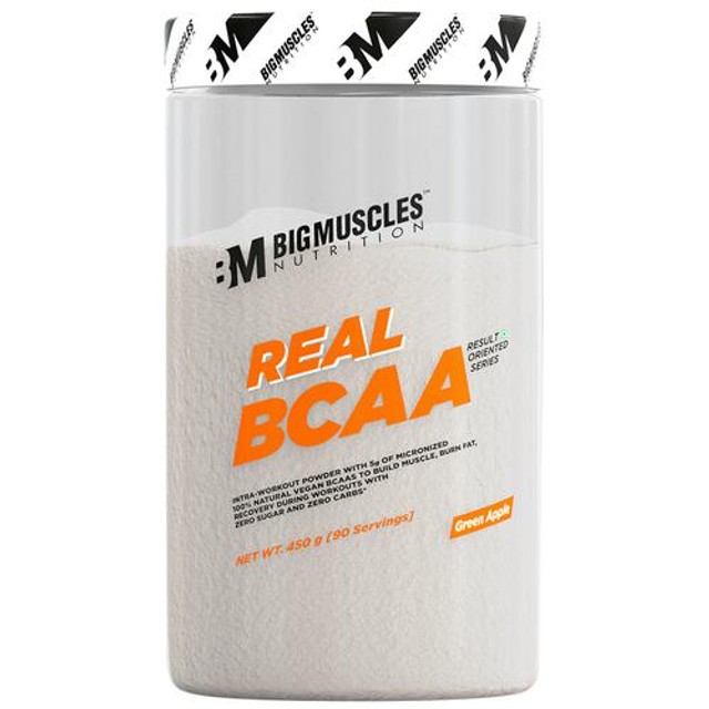 Buy Bigmuscles Nutrition Real BCAA Intra Workout Powder Supplement