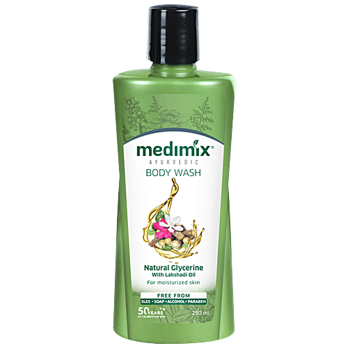 Buy Medimix Ayurvedic Body Wash Natural Glycerine With Lakshadi Oil
