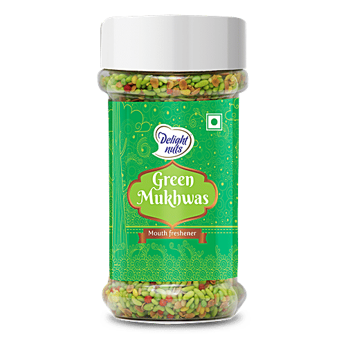 Buy Delight Nuts Green Mukhwas Mouth Freshener Helps Boost Immunity