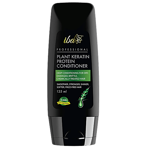 Iba Professional Plant Keratin Protein Conditioner - For Dry & Damaged Hair, 125 ml  
