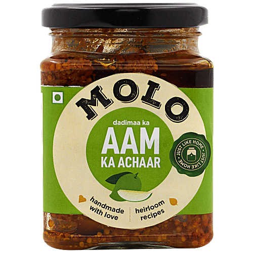 Molo My Dadi's Mango Pickle - Handmade, 250 g Jar