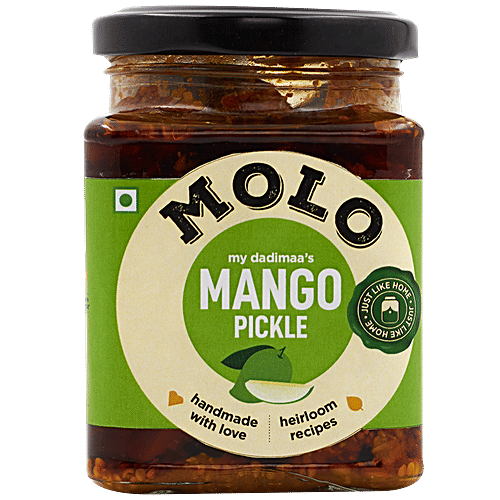 Molo My Dadi's Mango Pickle - Handmade, 250 g Jar