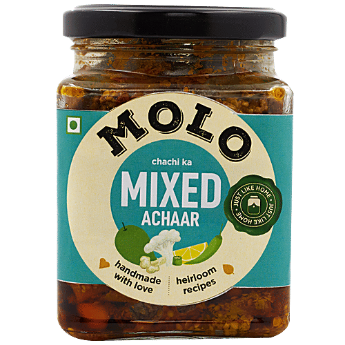 Molo My Chachi's Mixed Pickle, 250 g Jar 