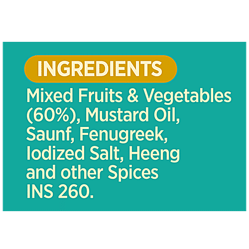 Molo My Chachi's Mixed Pickle, 250 g Jar 