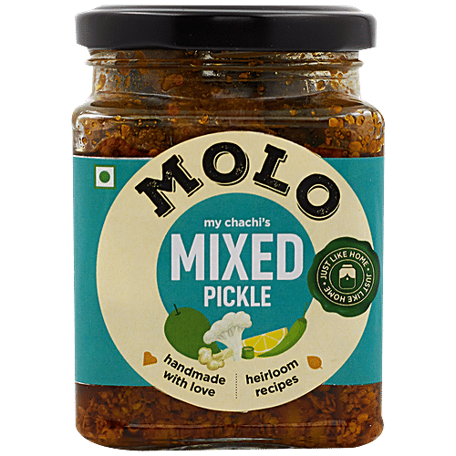 Molo My Chachi's Mixed Pickle, 250 g Jar 