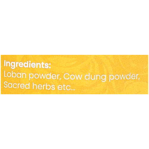 Mangal Bhavan Loban Herbal Pooja Dhoop Stick - With Stand, 200 g Herbal Pooja Dhoop
Natural Ingredients