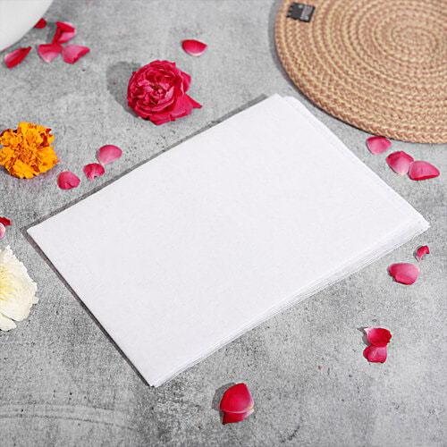 Mangal Bhavan Pooja Cloth - Pure Cotton, For Altar, White, 1 pc  Pure Cotton
 Enhance Spiritual Thoughts