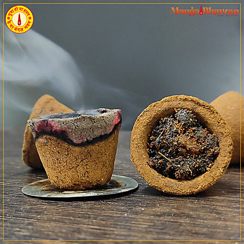 Mangal Bhavan Natural Jasmine Sambrani Cup, 108 g Soothing Aroma
Natural Ingredients