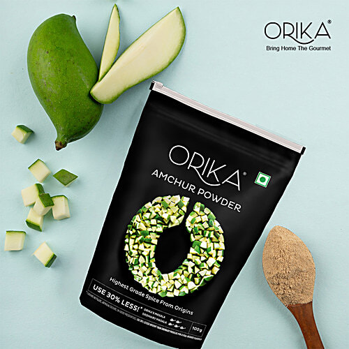 Orika Amchur Spice Powder - High Quality, 100 g  