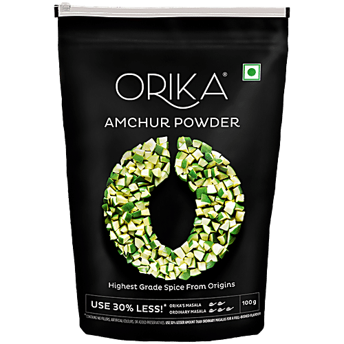 Orika Amchur Spice Powder - High Quality, 100 g  