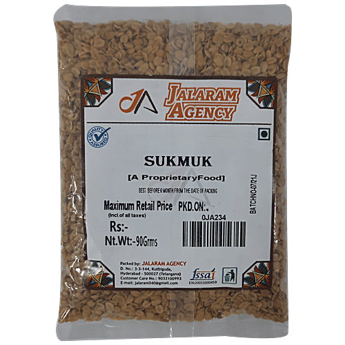 Jalaram Sukmuk Mouth Freshener - Rich In Fibre, Improves Digestion, 90 g  