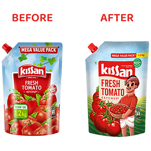 Buy Kissan Fresh Tomato Ketchup Tasty, Yummy & Healthy Online at Best