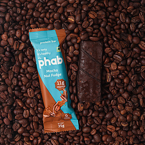 Phab Bar Mocha Fudge 11 g Protein, 35 g