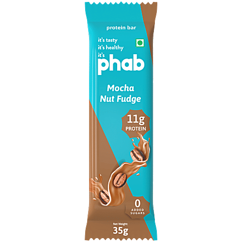 Phab Bar Mocha Fudge 11 g Protein, 35 g