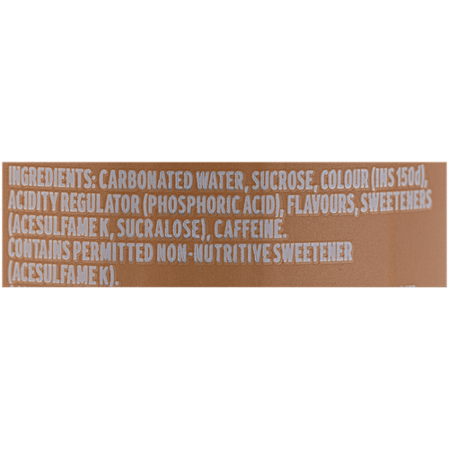 Coca Cola Imported Soft Drink - Vanilla, No Sugar & Calories, Imported, 320 ml