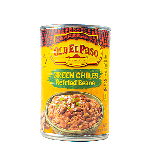 Buy Old El Paso Green Chillies Refried Beans Ready To Use Online at