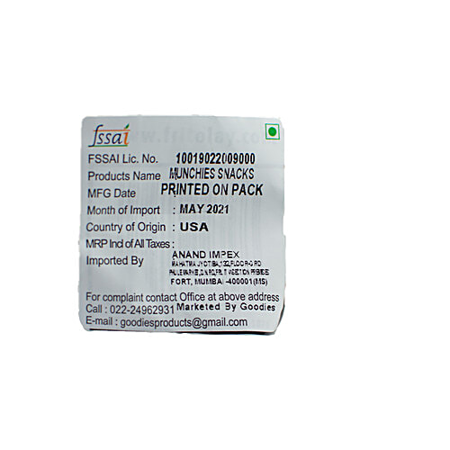 FRITOLAY Munchies Cheese Fix - Tasty Snack, 262 g  